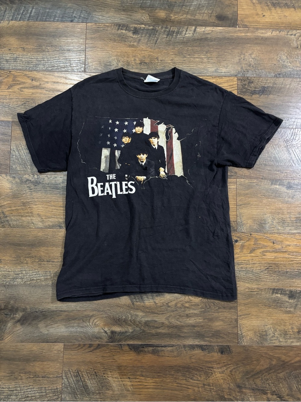 1964 The Beatles "First US Visit" t shirt
